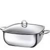 Silit Kochgeschirr<Edelstahl-Bräter "Studio" - (B)28 x (H)10 x (T)28 cm
