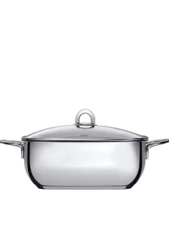 Silit Kochgeschirr<Edelstahl-Bräter "Studio" - (B)28 x (H)10 x (T)28 cm