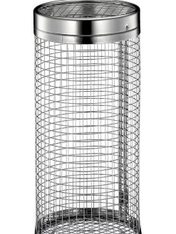 Küchenprofi Küchenelektronik|Grillen<Edelstahl-Grillkorb "Rondo BBQ" - (H)20,5 x Ø 9,5 cm