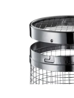 Küchenprofi Küchenelektronik|Grillen<Edelstahl-Grillkorb "Rondo BBQ" - (H)20,5 x Ø 9,5 cm