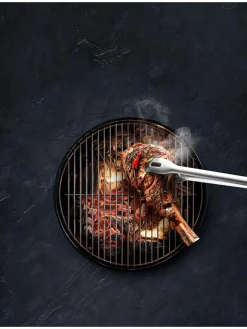 WMF Grillen|Küchenelektronik<Edelstahl-Grillzange - (L)44 cm