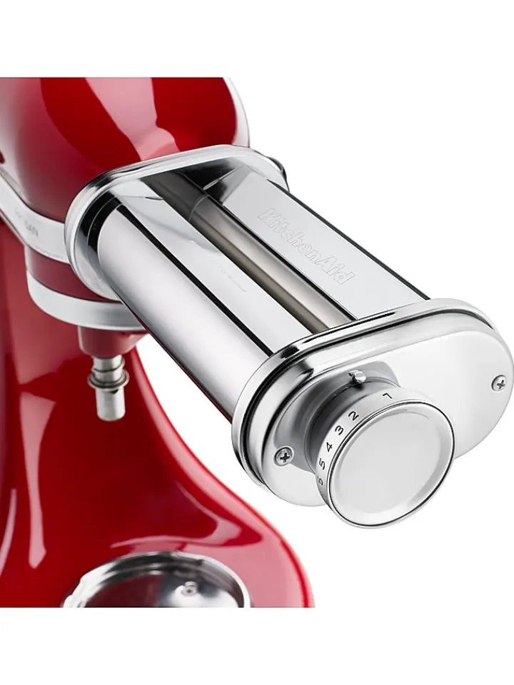 KitchenAid Küchenelektronik<Edelstahl-Nudelteigroller "5KSMPSA" in Silber
