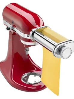 KitchenAid Küchenelektronik<Edelstahl-Nudelteigroller "5KSMPSA" in Silber