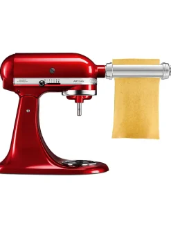 KitchenAid Küchenelektronik<Edelstahl-Nudelteigroller "5KSMPSA" in Silber