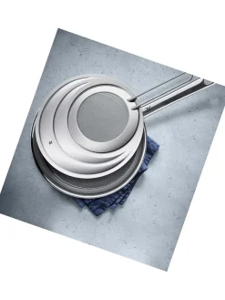 WMF Koch- & Backutensilien<Edelstahl-Pfannen-Spritzschutz - (B)31 x (H)2,2 x (T)30 cm
