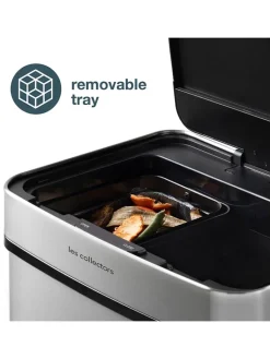 Les collectors Mülleimer<Edelstahl-Recycling-Mülleimer - 69 l