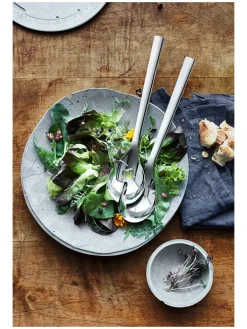WMF Aufbewahren & Servieren|Gedeckter Tisch<Edelstahl-Salatbesteck "Nuova" - (L)30 cm