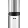 Silit Koch- & Backutensilien|Gedeckter Tisch<Edelstahl-Salz-/Pfeffermühle - (H)14 cm