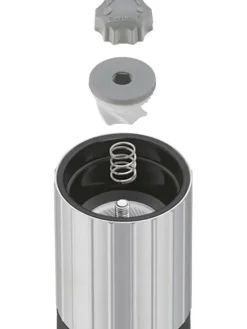 Silit Koch- & Backutensilien|Gedeckter Tisch<Edelstahl-Salz-/Pfeffermühle - (H)14 cm