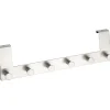 Wenko Weitere Haushaltshelfer<Edelstahl-Türgarderobe "Celano" - (B)39 x (H)11 x (T)5,5 cm