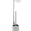 Wenko Badaccessoires<Edelstahl-WC-Garnitur "Quadro" - (H)72,5 cm