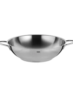 Silit Kochgeschirr<Edelstahl-Wok - Ø 32 cm