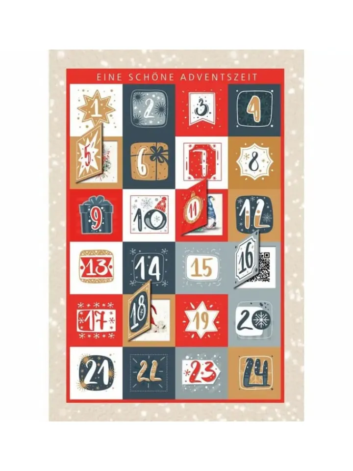 Idena Adventskalender<Eine schöne Adventszeit Adventskalender in Mehrfarbig ab 3 Jahre