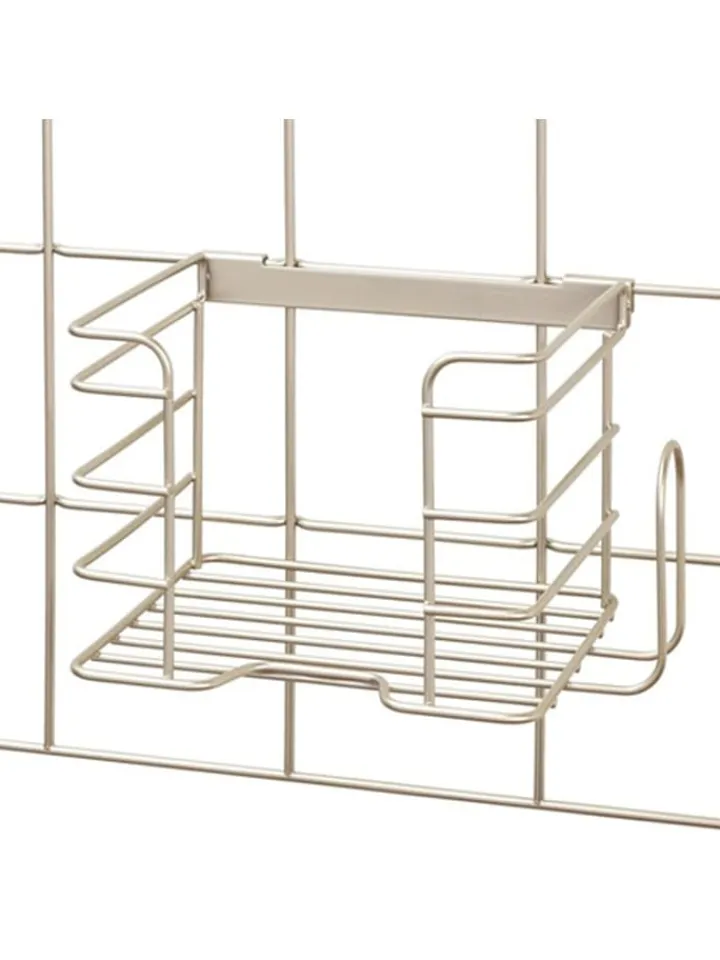Idesign Badaccessoires<Einhängekorb "Jayce" in Beige - (B)20,8 x (H)15 x (T)15,3 cm