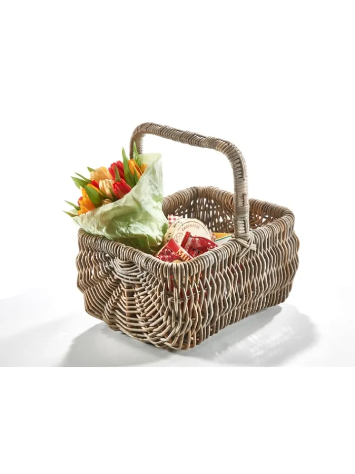 kobolo Einkaufstaschen & -Trolleys<Einkaufskorb ETTA25 in Braun
