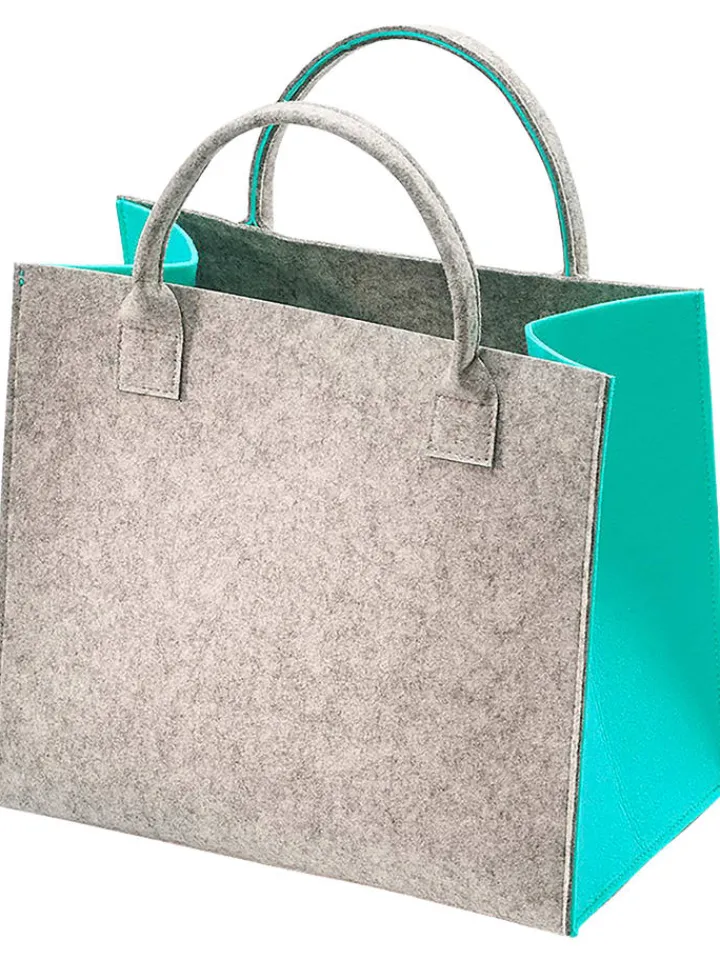 kobolo Einkaufstaschen & -Trolleys<Einkaufstasche AQUAFELTBAG in Grau
