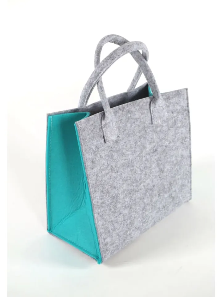 kobolo Einkaufstaschen & -Trolleys<Einkaufstasche AQUAFELTBAG in Grau