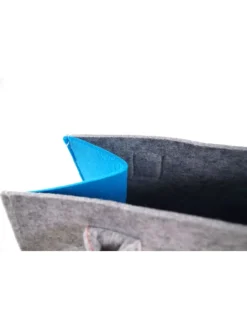 kobolo Einkaufstaschen & -Trolleys<Einkaufstasche BLUEFELTBAG in Grau