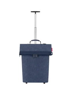 Reisenthel Einkaufstaschen & -Trolleys<Einkaufstrolley 53 cm in herringbone dark blue