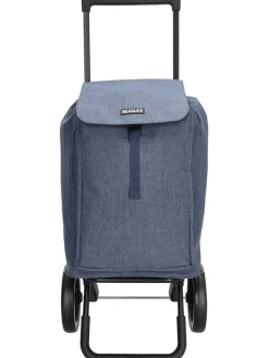 Beagles Einkaufstaschen & -Trolleys<Einkaufstrolley in Blau - (B)43 x (H)100 x (T)40 cm