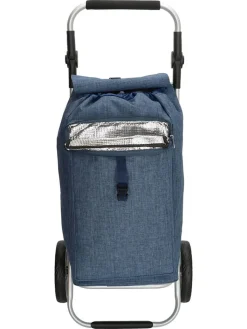 Beagles Einkaufstaschen & -Trolleys<Einkaufstrolley in Dunkelblau - (B)30 x (H)58 x (T)24 cm