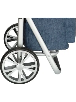 Beagles Einkaufstaschen & -Trolleys<Einkaufstrolley in Dunkelblau - (B)30 x (H)58 x (T)24 cm