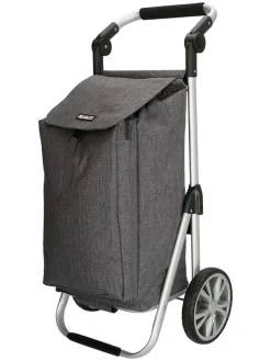 Beagles Einkaufstaschen & -Trolleys<Einkaufstrolley in Grau - (B)32 x (H)54 x (T)24 cm