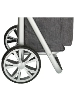 Beagles Einkaufstaschen & -Trolleys<Einkaufstrolley in Grau - (B)32 x (H)54 x (T)24 cm