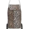 Beagles Einkaufstaschen & -Trolleys<Einkaufstrolley in Hellbraun - (B)30 x (H)58 x (T)24 cm