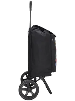 Beagles Einkaufstaschen & -Trolleys<Einkaufstrolley in Schwarz - (B)43 x (H)100 x (T)40 cm