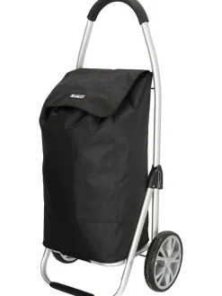 Beagles Einkaufstaschen & -Trolleys<Einkaufstrolley in Schwarz - (B)30 x (H)58 x (T)24 cm
