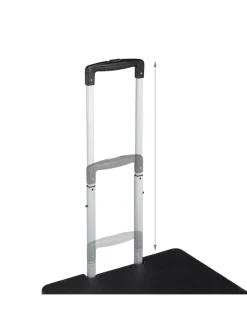 relaxdays Einkaufstaschen & -Trolleys<Einkaufstrolley in Schwarz - Tragkraft: 35 kg