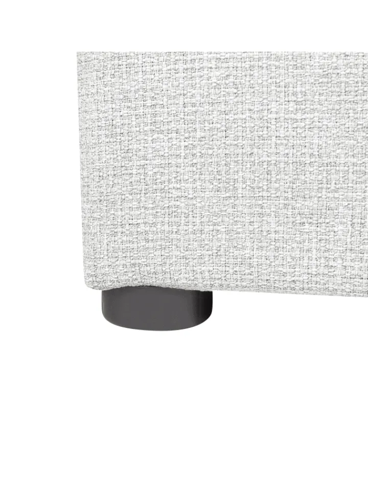Beliani Betten & Matratzen<Einzelbett DINAN in Grau - (W) 97 x (H) 31 x (L) 214 cm