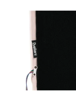Beliani Betten & Matratzen<Einzelbett RUBIAN in Rosa/Schwarz - (W) 103 x (H) 115 x (L) 209 cm