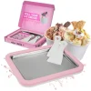 Stoneline Koch- & Backutensilien<Eisplatte für Hausgemachte Eiscreme Speiseeis in Rosa