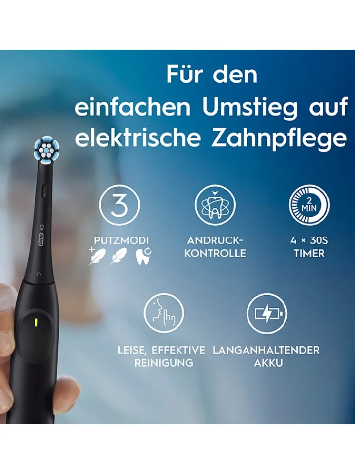 Oral-B Technik|Zahn & Mundpflege<Elektr. Zahnbürste "iO Series 2 Special Edition" in Schwarz