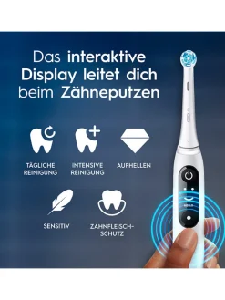 Oral-B Technik|Zahn & Mundpflege<Elektr. Zahnbürste "iO Series 6" in Weiß
