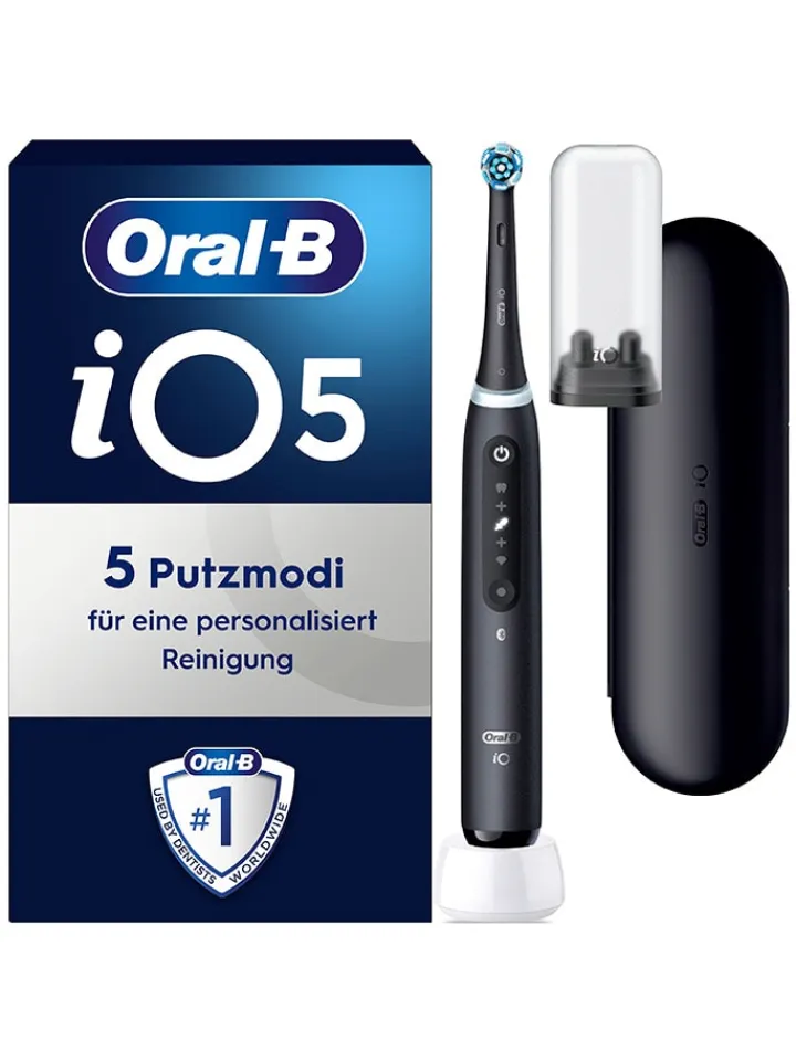 Oral-B Technik|Zahn & Mundpflege<Elektr. Zahnbürste "iO Series 5" in Schwarz
