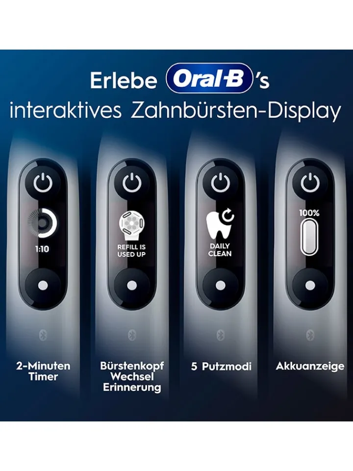 Oral-B Technik|Zahn & Mundpflege<Elektr. Zahnbürste "iO Series 6" in Hellgrau