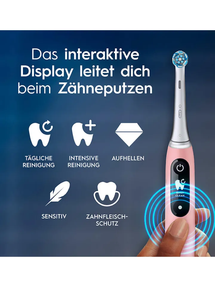 Oral-B Technik|Zahn & Mundpflege<Elektr. Zahnbürste "iO Series 6" in Rosa