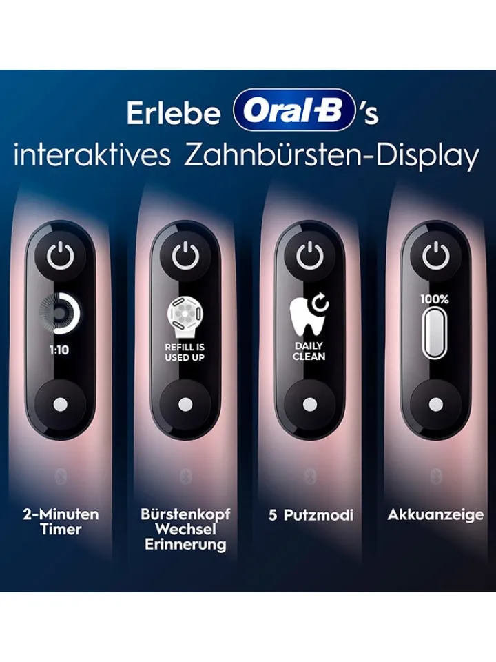 Oral-B Technik|Zahn & Mundpflege<Elektr. Zahnbürste "iO Series 6" in Rosa