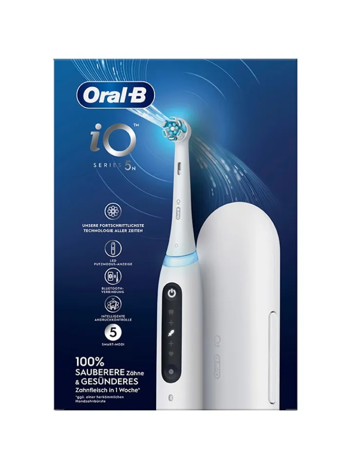 Oral-B Technik|Zahn & Mundpflege<Elektr. Zahnbürste "iO Series 5" in Weiß