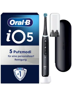 Oral-B Technik|Zahn & Mundpflege<Elektr. Zahnbürste "iO Series 5" in Schwarz