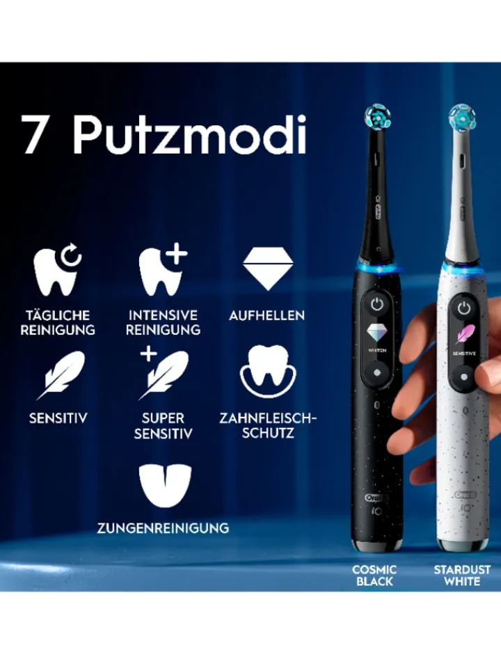 Oral-B Technik|Zahn & Mundpflege<Elektr. Zahnbürste "iO Series 10" in Weiß