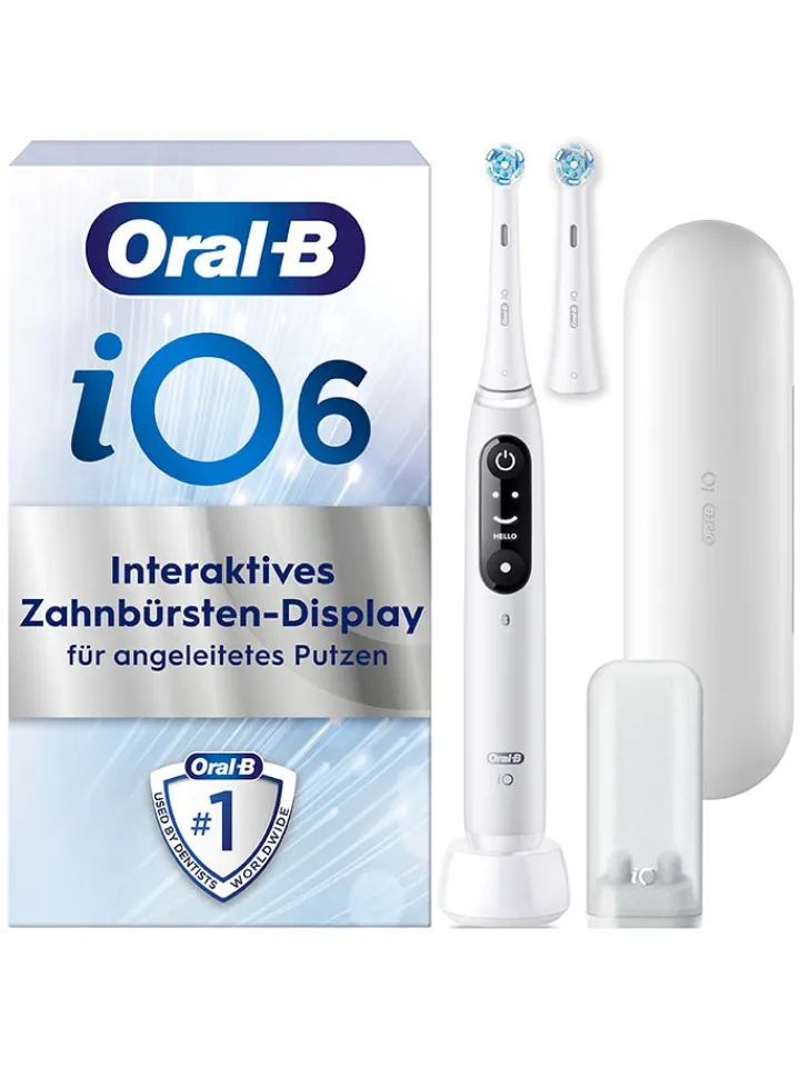 Oral-B Technik|Zahn & Mundpflege<Elektr. Zahnbürste "iO Series 6" in Weiß