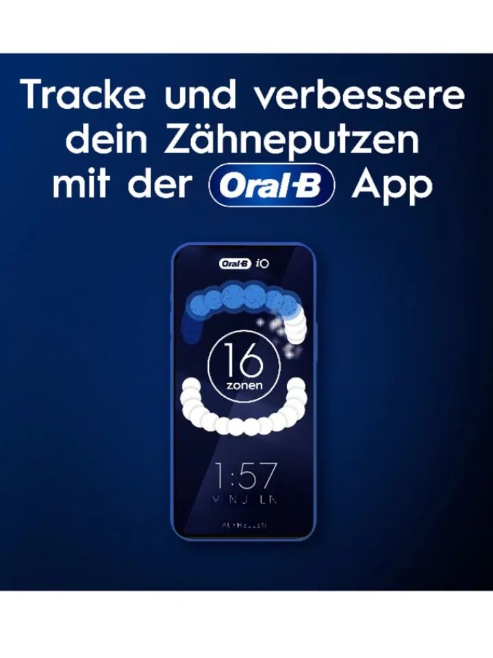 Oral-B Zahn & Mundpflege<Elektr. Zahnbürste "iO Series 10" in Weiß