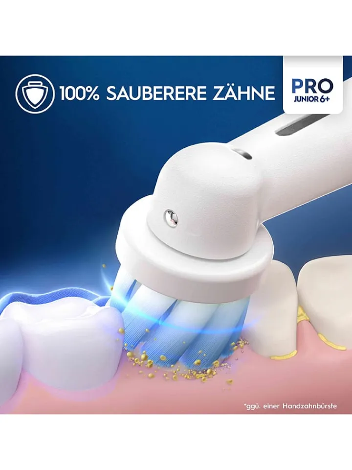 Oral-B Technik|Zahn & Mundpflege<Elektr. Zahnbürste "Junior Base" in Grün