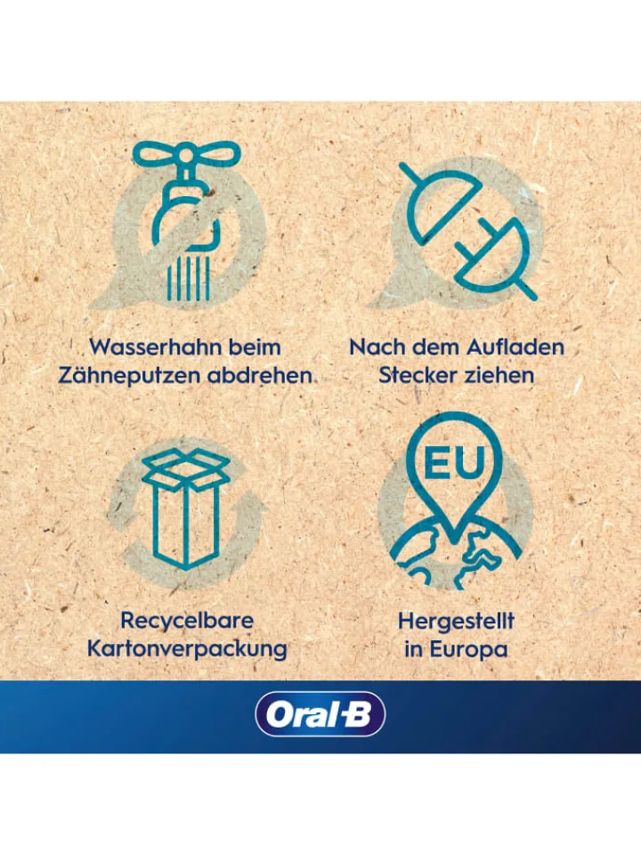Oral-B Zahn & Mundpflege<Elektr. Zahnbürste "Vitality Pro + 2. Handstück" +20 Bürsten "Pro - CrossAction"
