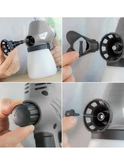 InnovaGoods Technikzubehör<Elektrische Farbspritzpistole Grau/ Weiß