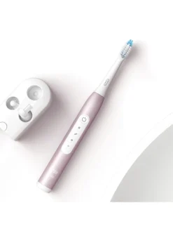 Oral-B Zahn & Mundpflege<Elektrische Schallzahnbürste "Pulsonic Slim Luxe 4100" in Rosegold